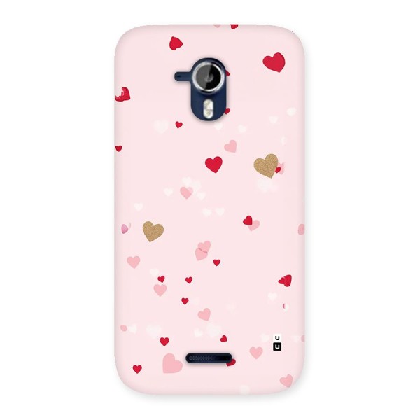 Flying Hearts Back Case for Canvas Magnus A117