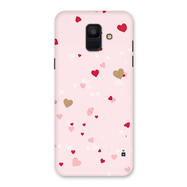 Flying Hearts Back Case for Galaxy A6 (2018)