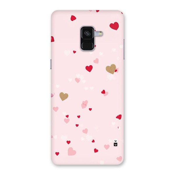Flying Hearts Back Case for Galaxy A8 Plus