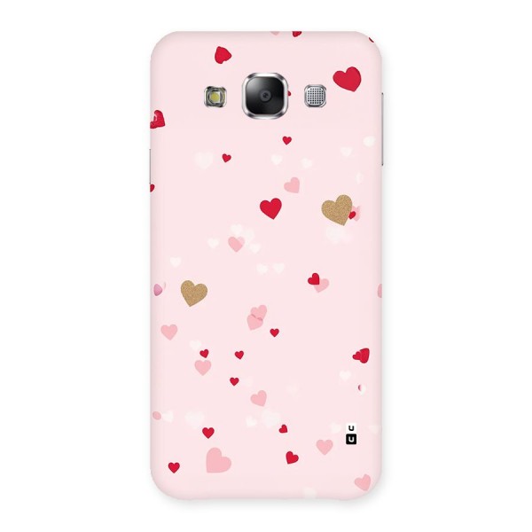 Flying Hearts Back Case for Galaxy E5