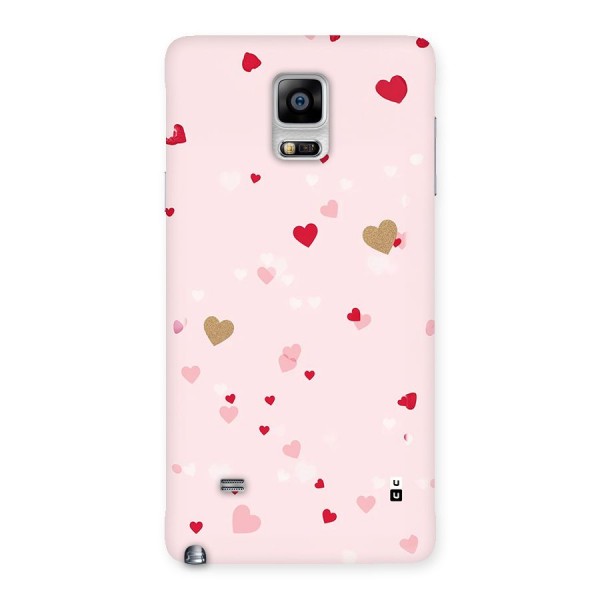 Flying Hearts Back Case for Galaxy Note 4