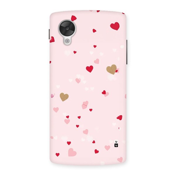 Flying Hearts Back Case for Google Nexus 5