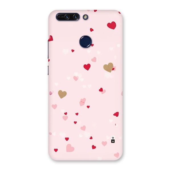 Flying Hearts Back Case for Honor 8 Pro
