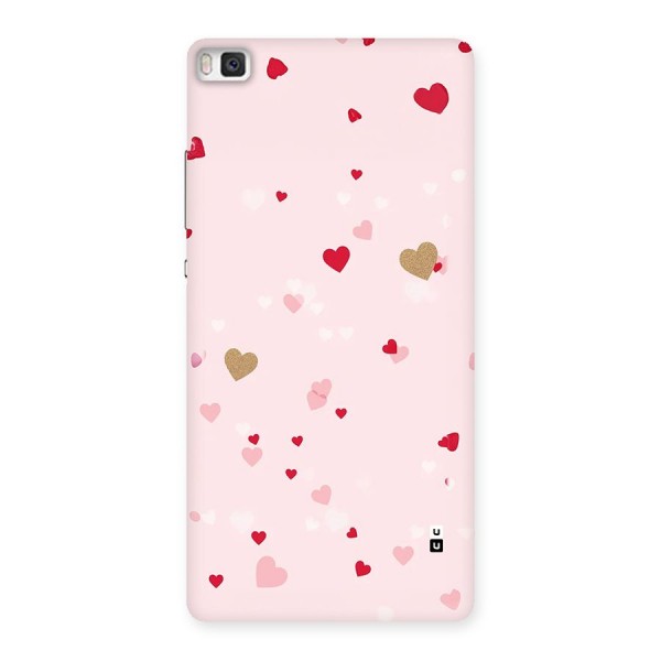 Flying Hearts Back Case for Huawei P8