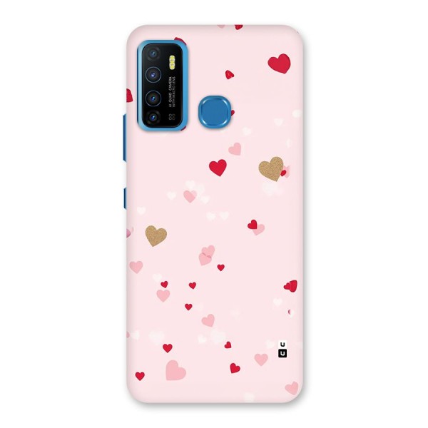 Flying Hearts Back Case for Infinix Hot 9