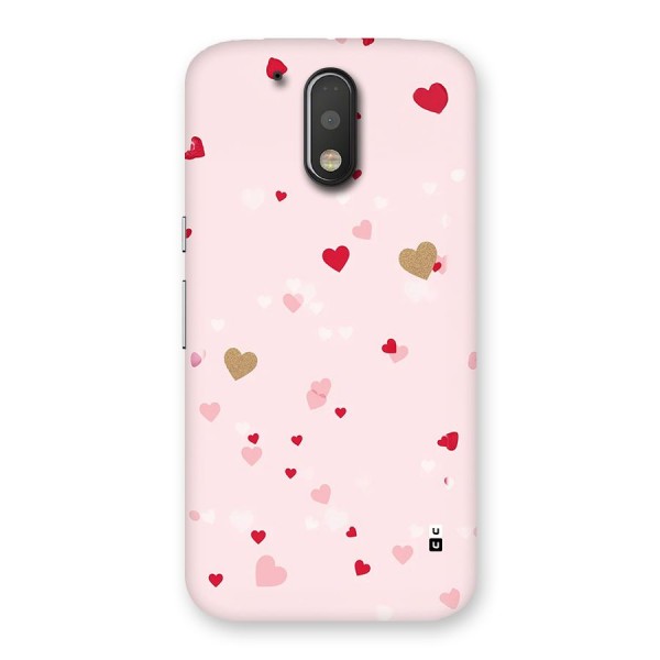 Flying Hearts Back Case for Moto G4 Plus