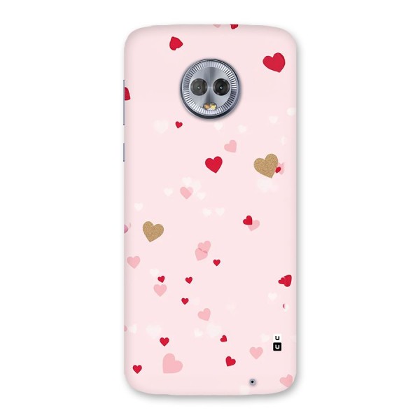 Flying Hearts Back Case for Moto G6 Plus