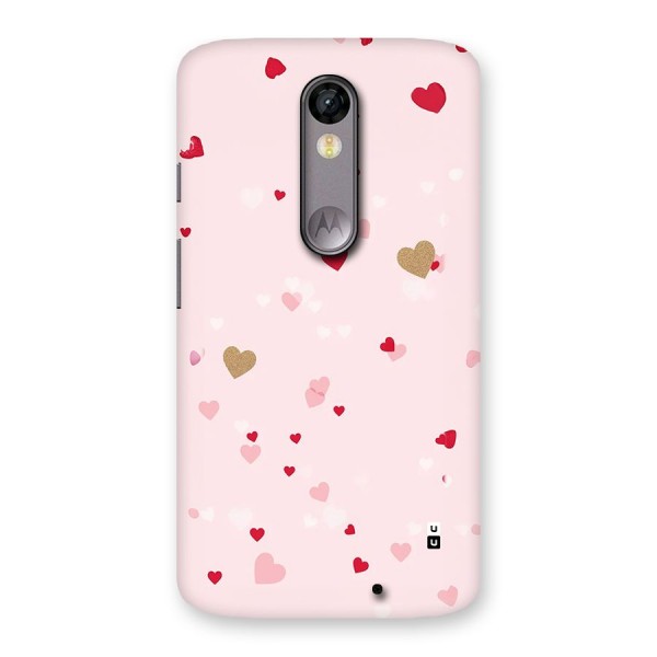 Flying Hearts Back Case for Moto X Force