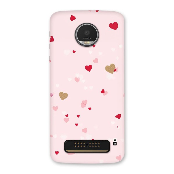 Flying Hearts Back Case for Moto Z Play