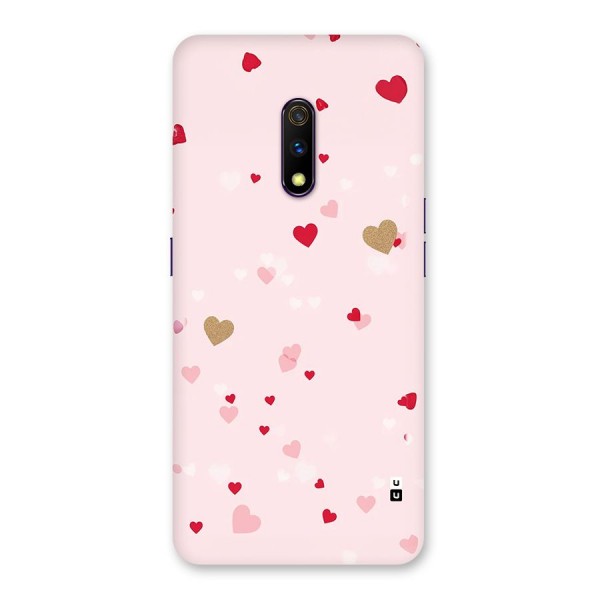 Flying Hearts Back Case for Realme X