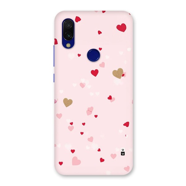 Flying Hearts Back Case for Redmi 7