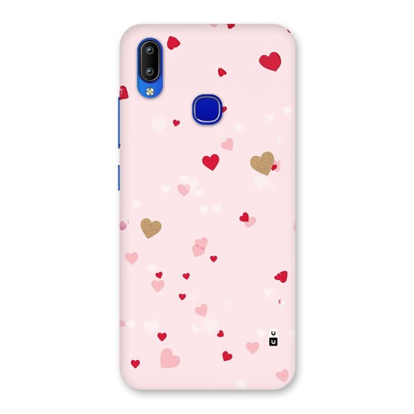 Flying Hearts Back Case for Vivo Y91