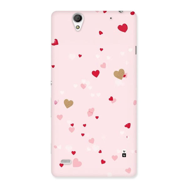 Flying Hearts Back Case for Xperia C4