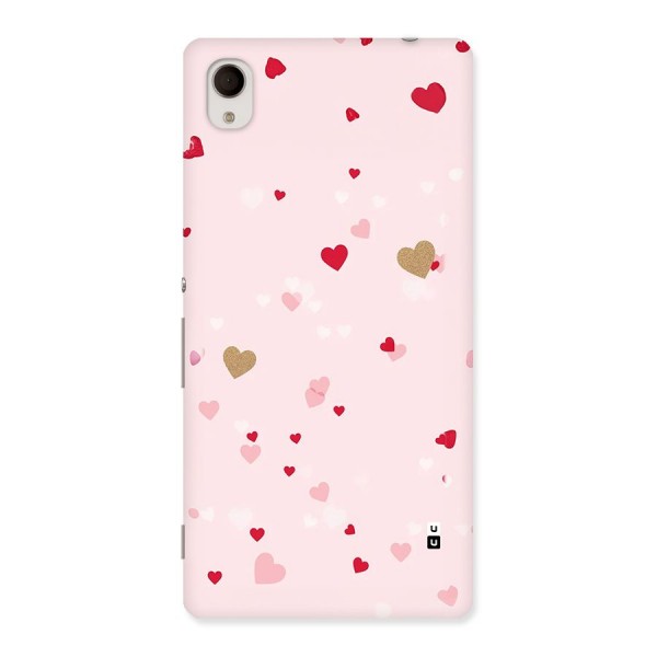 Flying Hearts Back Case for Xperia M4