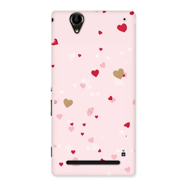 Flying Hearts Back Case for Xperia T2