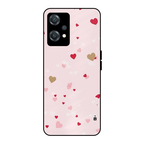 Flying Hearts Metal Back Case for OnePlus Nord CE 2 Lite 5G