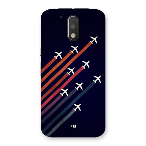 Flying Planes Back Case for Moto G4 Plus