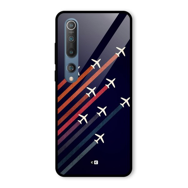 Flying Planes Glass Back Case for Mi 10