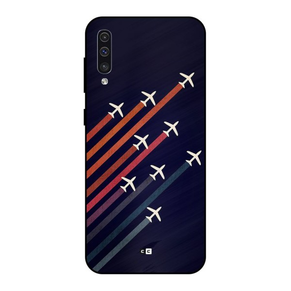Flying Planes Metal Back Case for Galaxy A30s