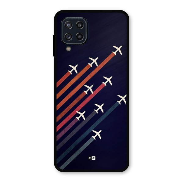 Flying Planes Metal Back Case for Galaxy M32