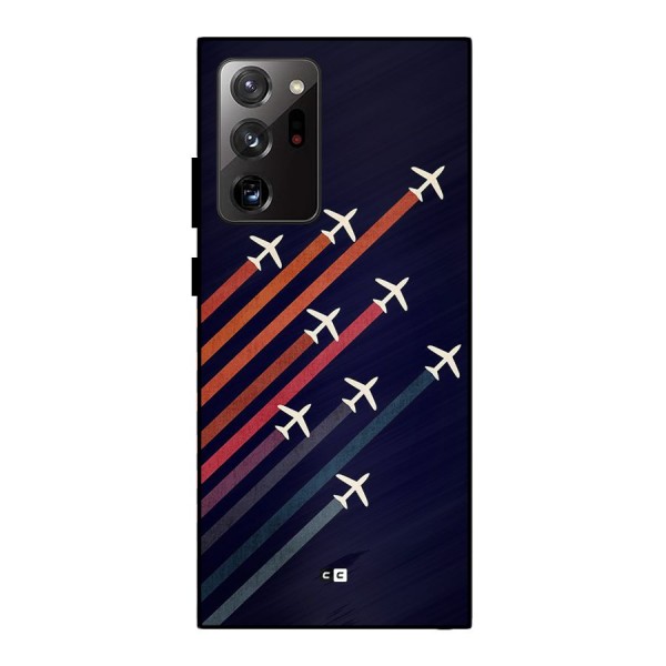 Flying Planes Metal Back Case for Galaxy Note 20 Ultra