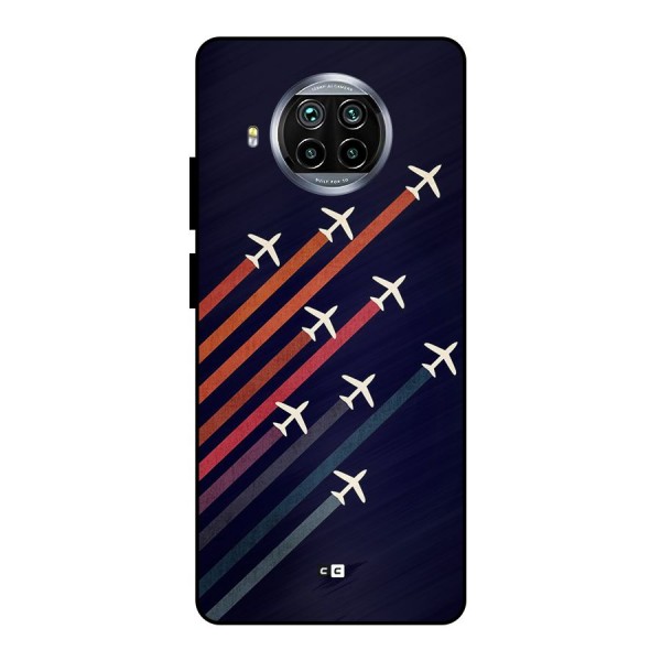 Flying Planes Metal Back Case for Mi 10i