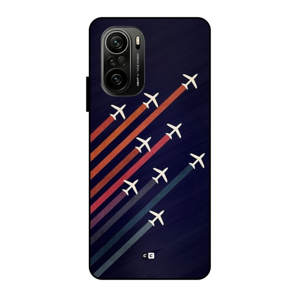 Flying Planes Metal Back Case for Mi 11x