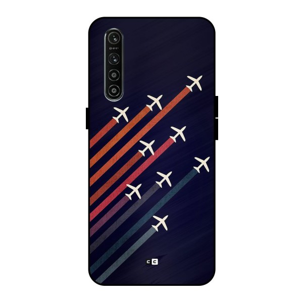 Flying Planes Metal Back Case for Realme XT