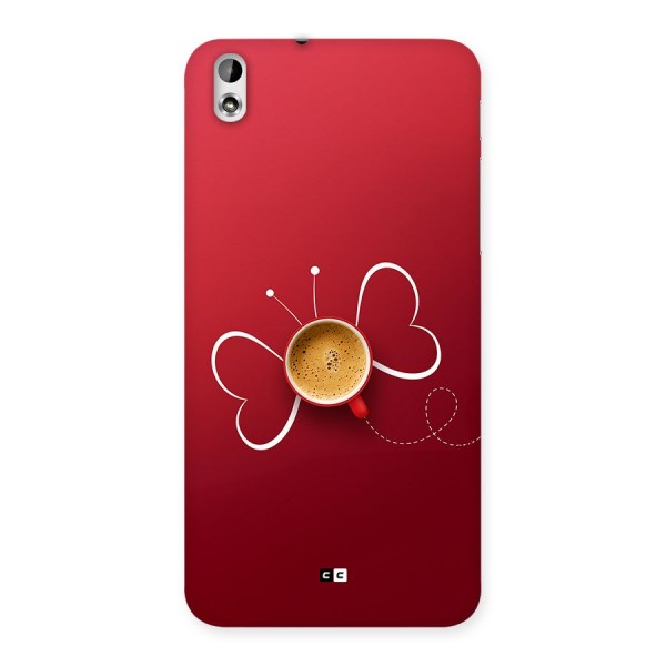Flying Tea Back Case for Desire 816