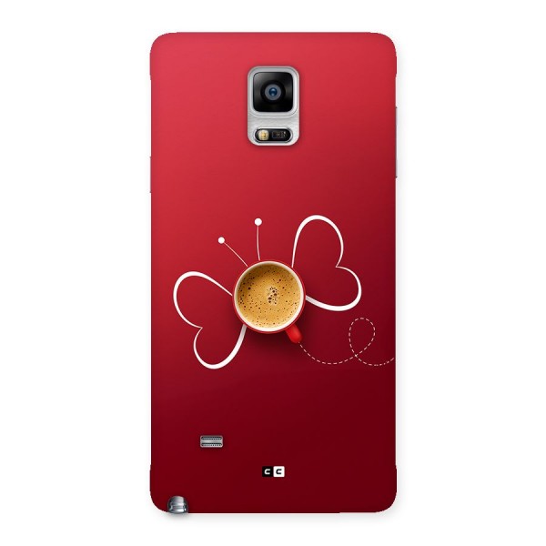 Flying Tea Back Case for Galaxy Note 4