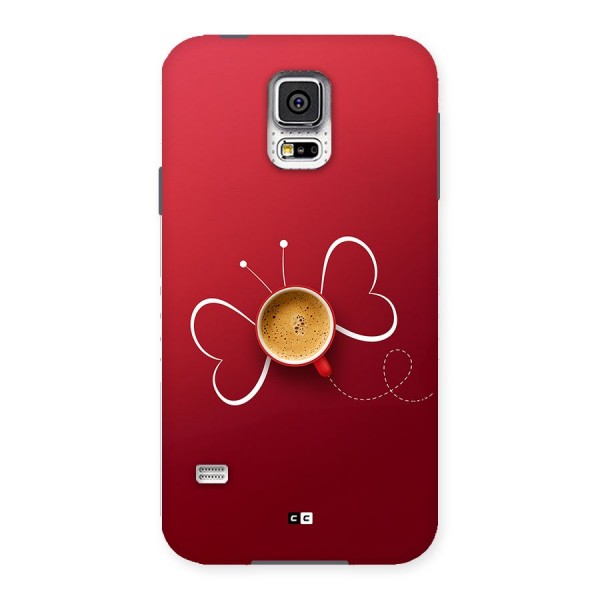 Flying Tea Back Case for Galaxy S5