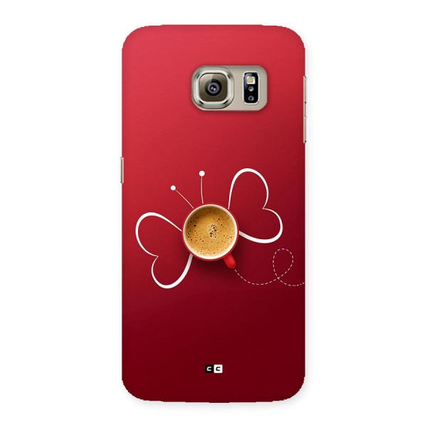 Flying Tea Back Case for Galaxy S6 edge