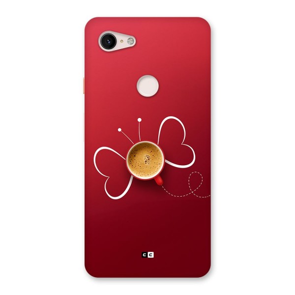 Flying Tea Back Case for Google Pixel 3 XL