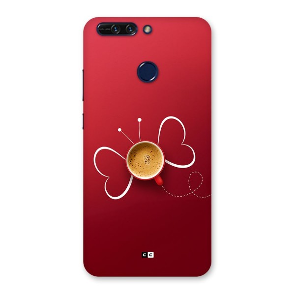 Flying Tea Back Case for Honor 8 Pro