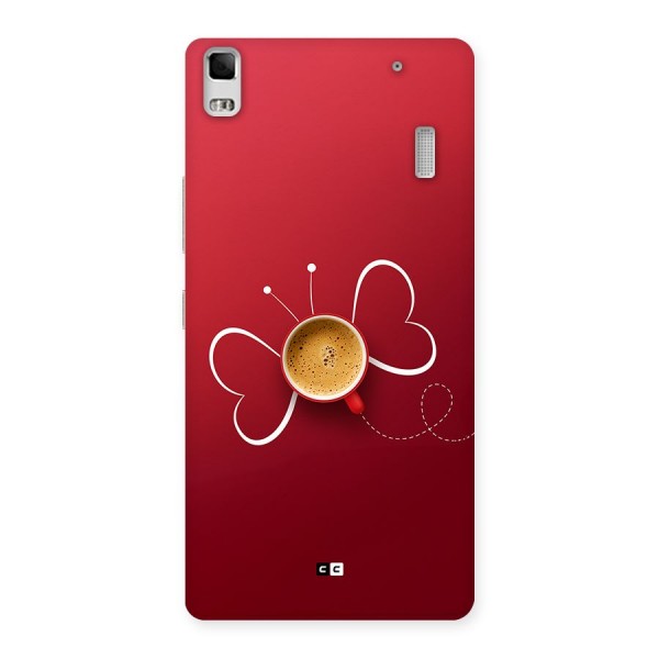 Flying Tea Back Case for Lenovo K3 Note