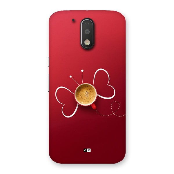 Flying Tea Back Case for Moto G4 Plus