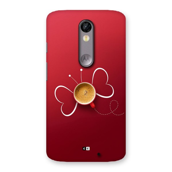 Flying Tea Back Case for Moto X Force