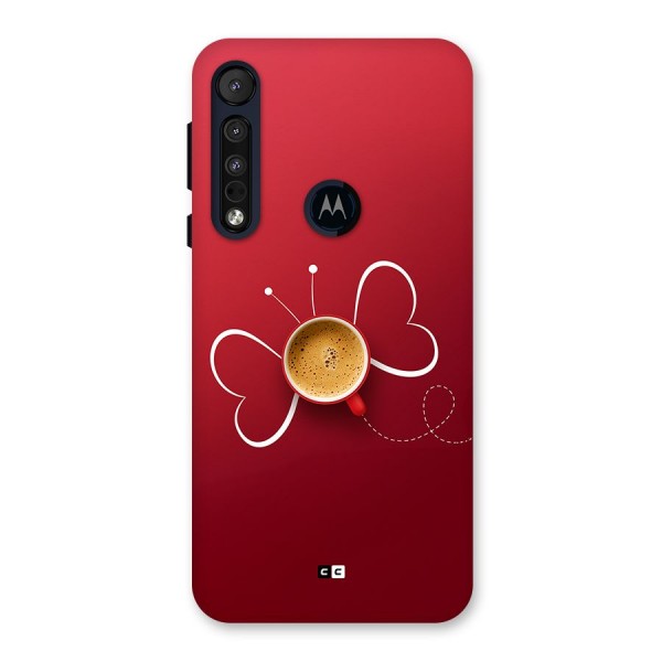 Flying Tea Back Case for Motorola One Macro