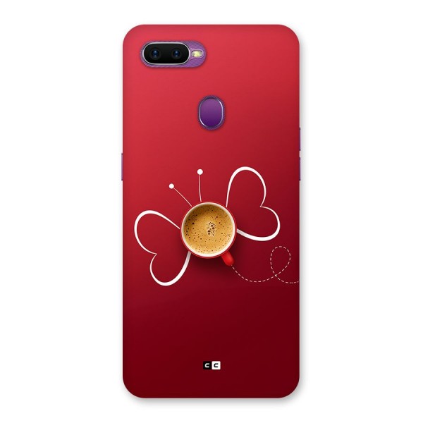 Flying Tea Back Case for Oppo F9