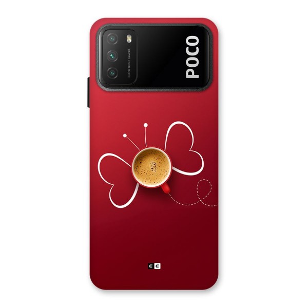 Flying Tea Back Case for Poco M3