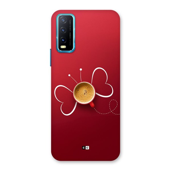 Flying Tea Back Case for Vivo Y12s