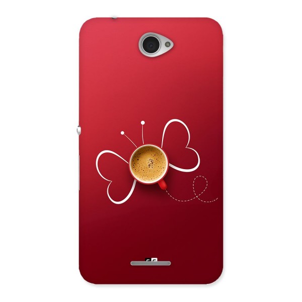 Flying Tea Back Case for Xperia E4