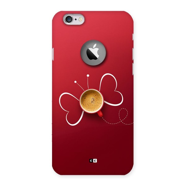 Flying Tea Back Case for iPhone 6 Logo Cut