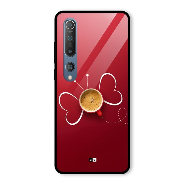Flying Tea Glass Back Case for Mi 10