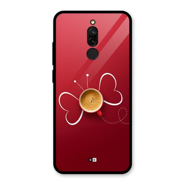 Flying Tea Glass Back Case for Redmi 8
