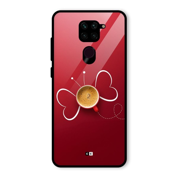 Flying Tea Glass Back Case for Redmi Note 9