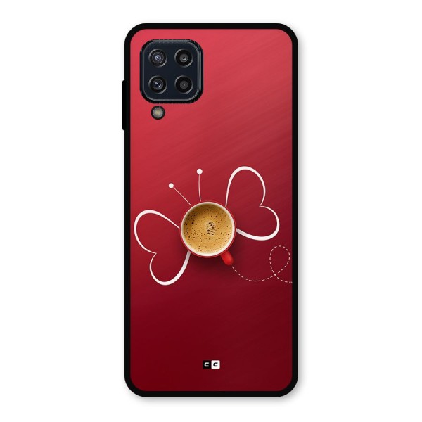 Flying Tea Metal Back Case for Galaxy M32