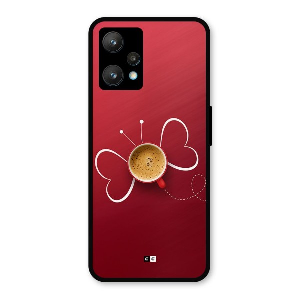 Flying Tea Metal Back Case for Realme 9