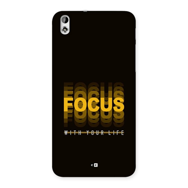 Focus Life Back Case for Desire 816