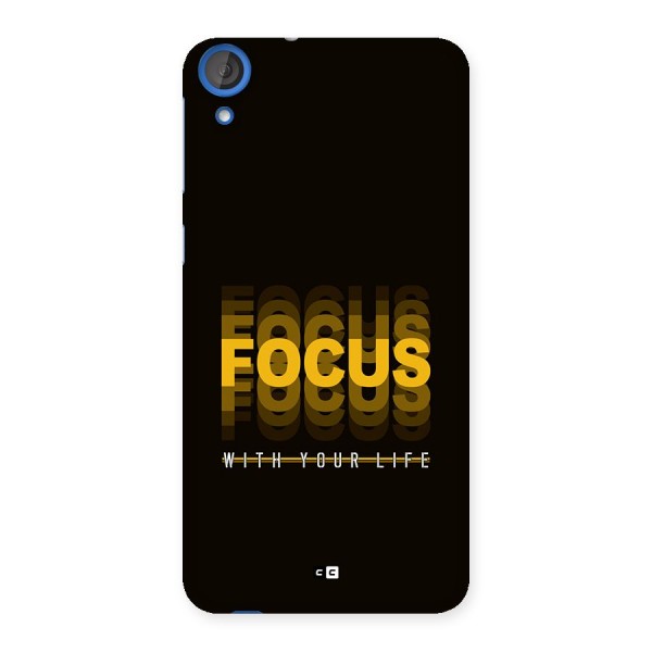 Focus Life Back Case for Desire 820